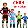 Детский комплект для мотокросса MX Джерси и Штаны kids children Комплект Грязевой Байк MTB DH UTV Эндуро Снаряжение Комбо Внедорожный Молодежный Гоночный Костюм
