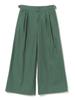 Beams Heart Pants with Side Size S Women's Wide-leg Belts, Green,