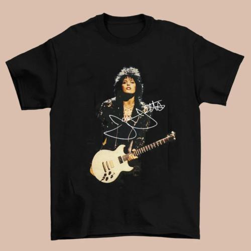 Joan Jett Short Sleeve Cotton Unisex All Size Unisex T-Shirt