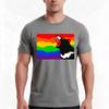 Tassie Pride TShirt Summer Casual Cotton Tee Oversized Streetwear Tops Vintage Graphic Print Loose Fit Short Sleeve