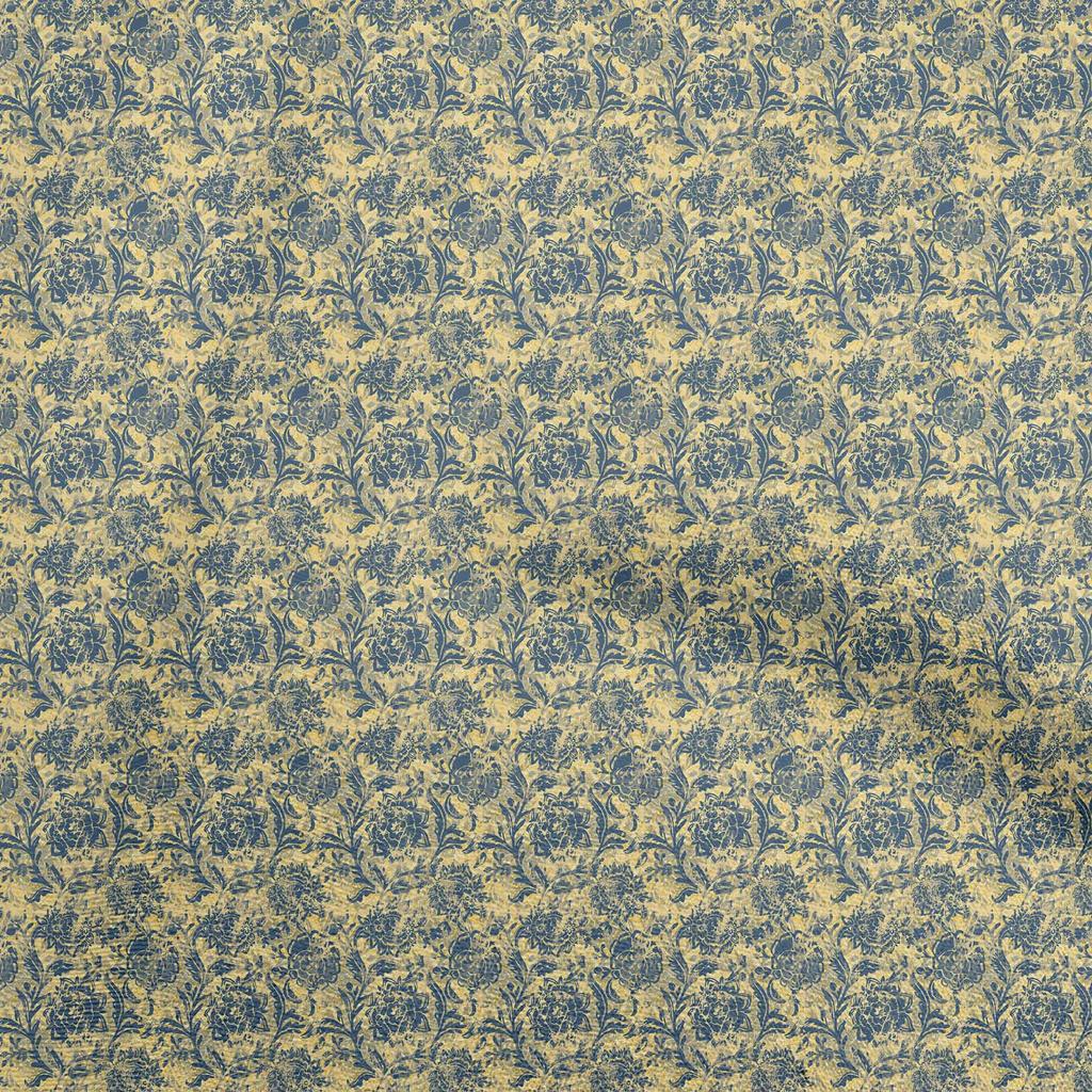 oneOone Ткань Cotton Flex Light Blue, батик, одежда своими руками, стеганая ткань, набивная ткань, ярд 40 дюймов
