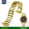 GBM-2100/GM2100/GA 2100 16-мм браслет из нержавеющей стали для Casio G-SHOCK Металлический восьмиугольный браслет Замена (Серебристый/Черный/Золотой