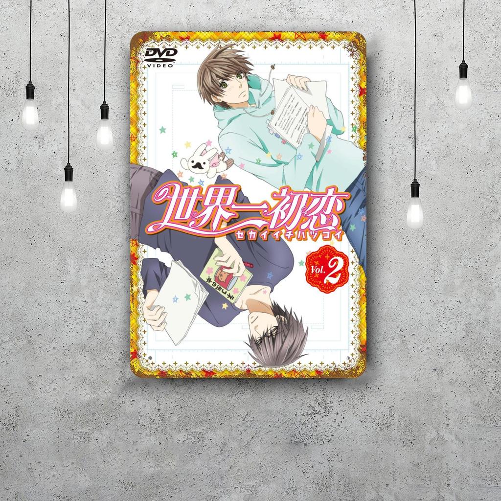 Sekaiichi hatsukoi Винтажные Металлические Жестяные Знаки Постеры Декор Ретро Металлическая Табличка Настенное Искусство Декор для Гаража Бара
