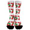 Cute And Playful Socks Mid-Calf Socks Long Socks Printed Socks