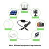 Адаптеры питания постоянного тока Wall PlugChargerPD5V-12V-20V to DC Current Power Cable Type C для ноутбуков