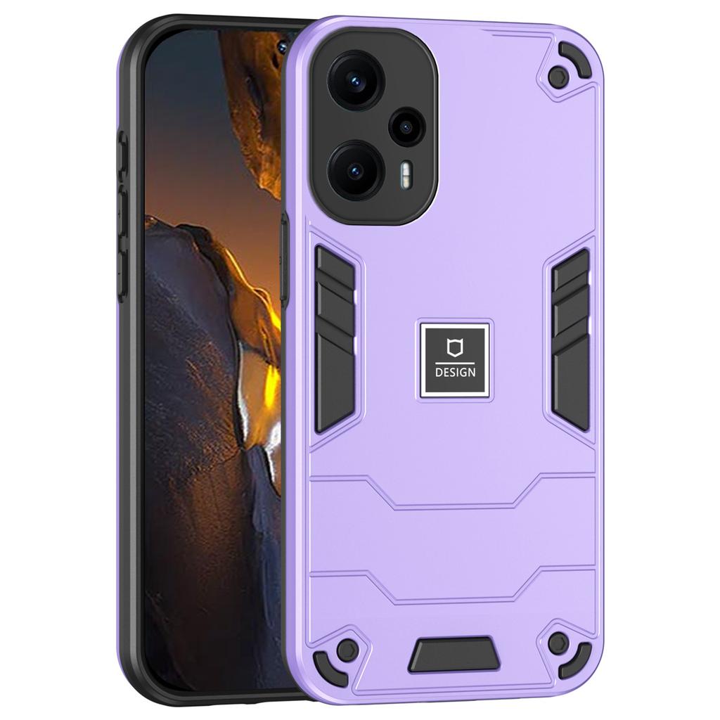 For Xiaomi Poco F5 5G/Redmi Note 12 Turbo Case Drop Protection PC+TPU Phone Cover
