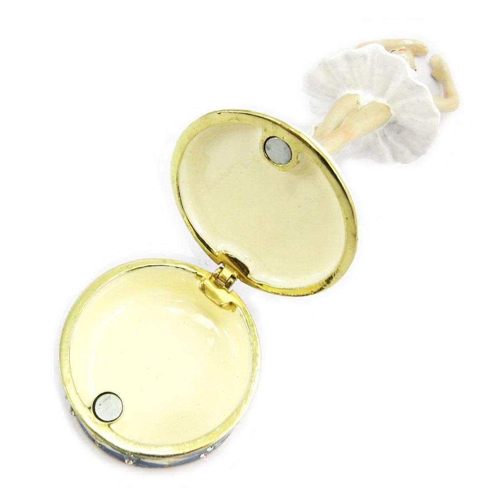 Les Trésors De Lily [L6467] - Шкатулка для драгоценностей «Балерина» бело-синяя