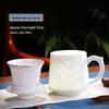 Керамическая чайная чашка Jingdezhen с ситечком и крышкой