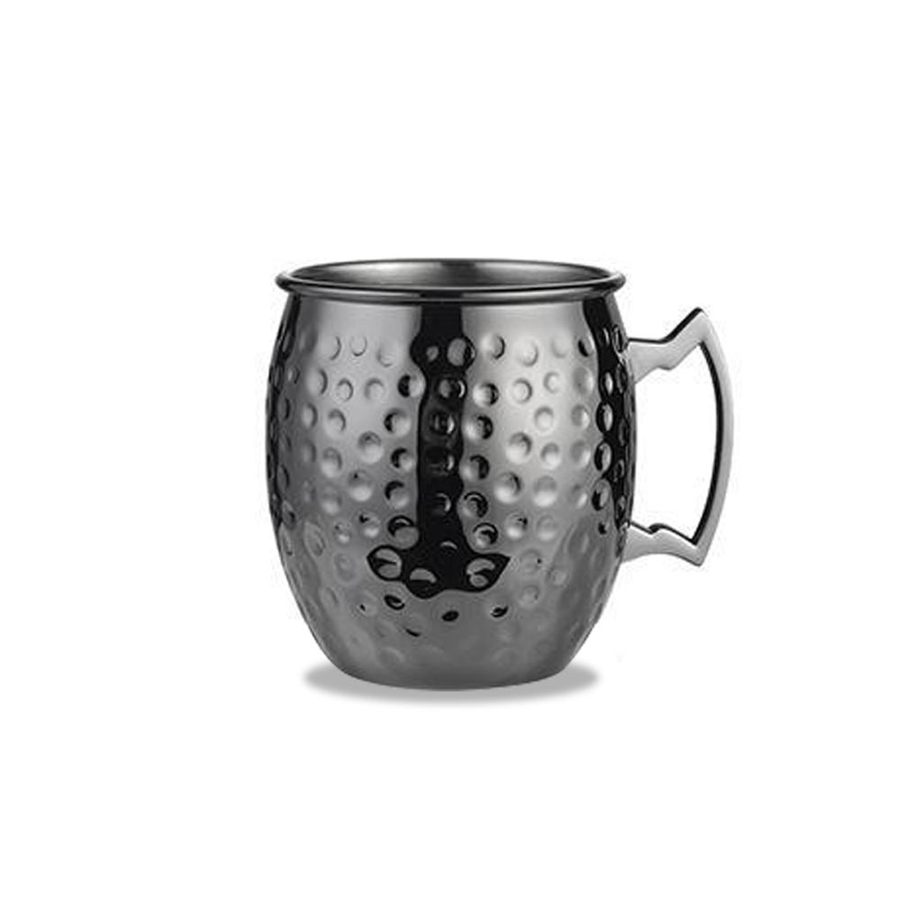 Кружки Leeseph Moscow Mule, кованые медные чашки с покрытием из нержавеющей стали 304, для холодных напитков, пива, вина, баров, вечеринок, в подарок