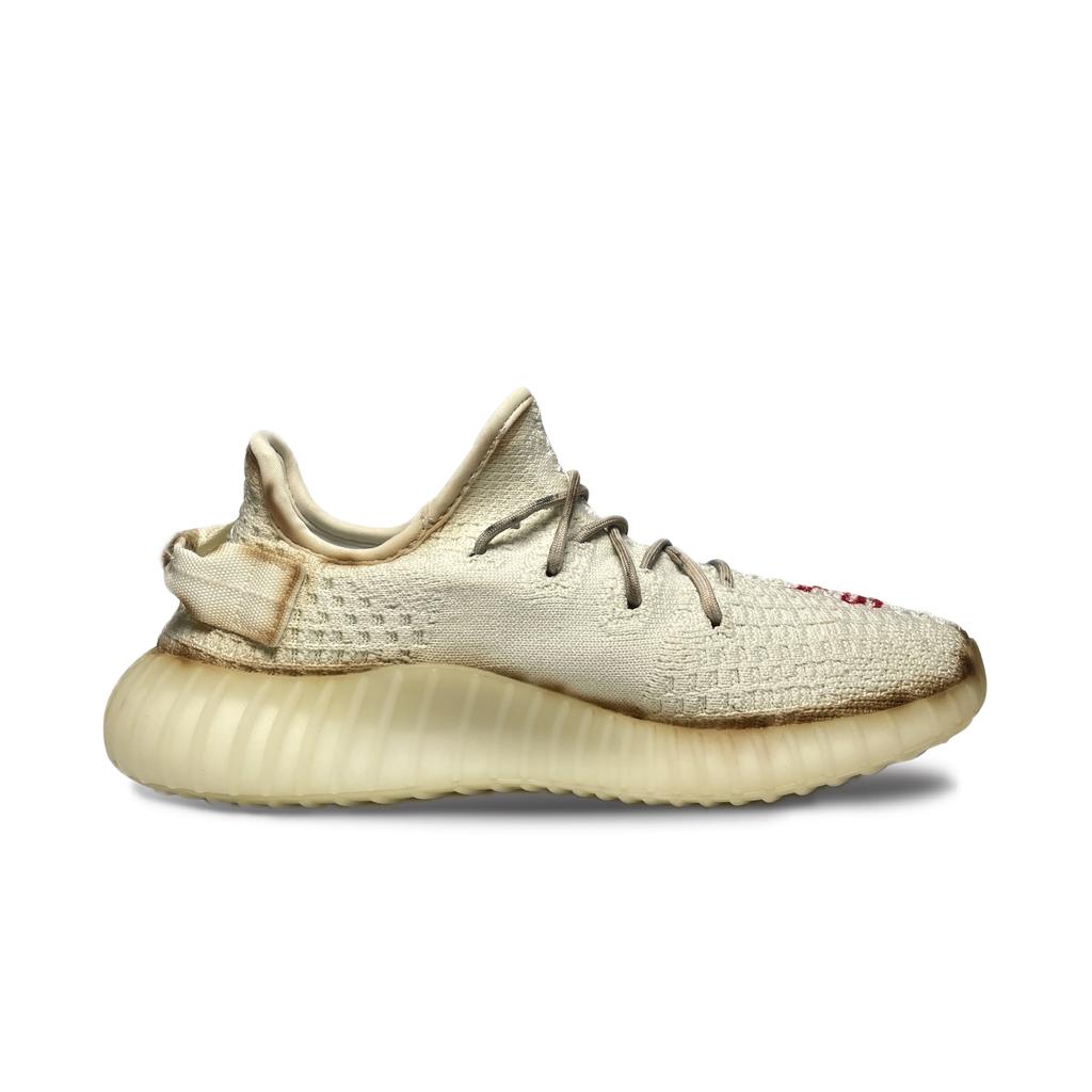 adidas Оригинальные Yeezy Boost 350 Дышащие и износостойкие Низкие Повседневные Кроссовки Унисекс Бежевые HQ6316(team470-)