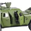 Военный переделанный бронированный автомобиль литой игрушечный автомобиль танк детский ABS132 внедорожный
