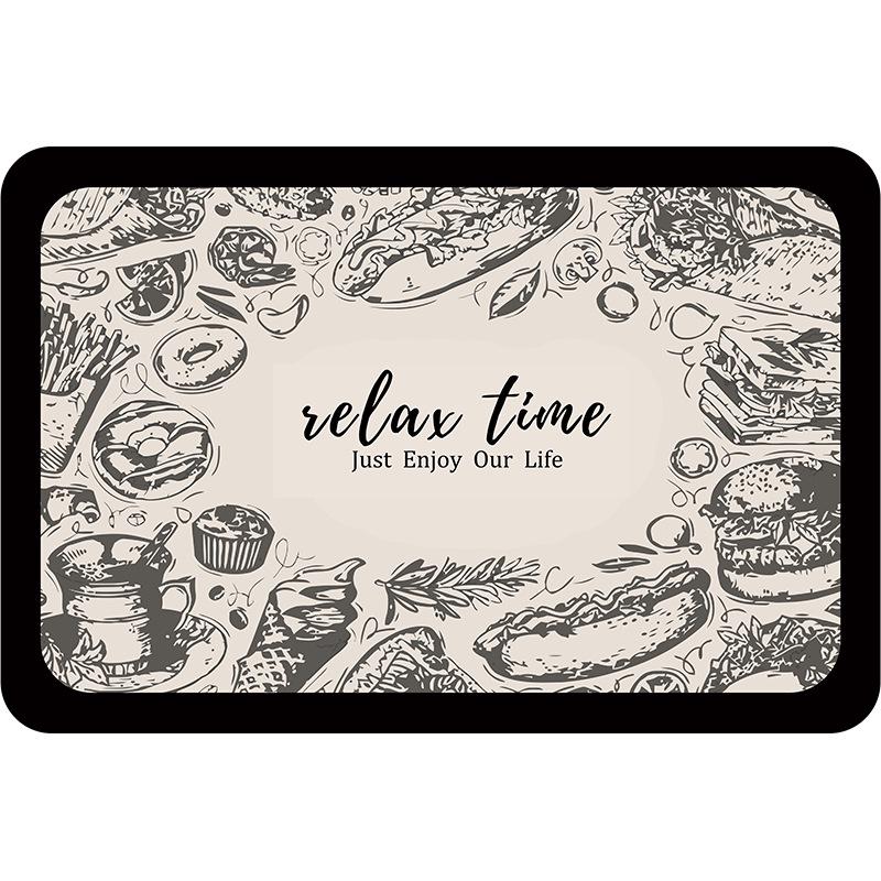 Минималистичный Впитывающий Коврик для Ванной Комнаты из Диатомита - Легко Чистится, Устойчивый к Грязи Туалетный Коврик