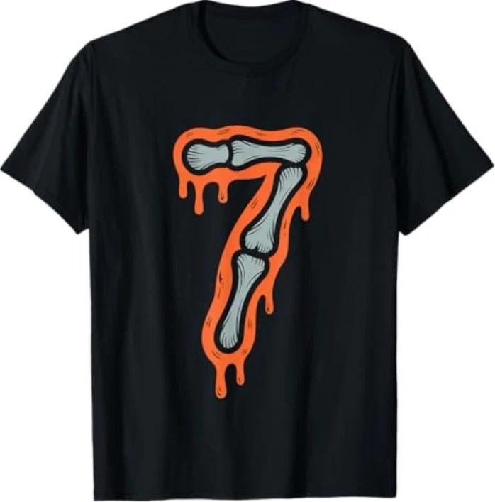 Six Seven Meme 6 7 Skeleton Halloween Costume Couple 100% Cotton T-shirt Mens Tees Top