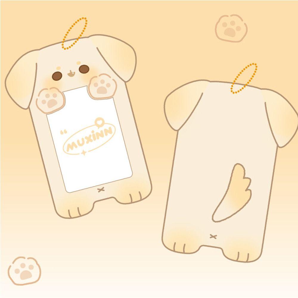 Мультяшный корейский стиль, рукав для карт, хомяк, автобус, держатель для карт, корейский идол, держатель для фотокарт, открытый