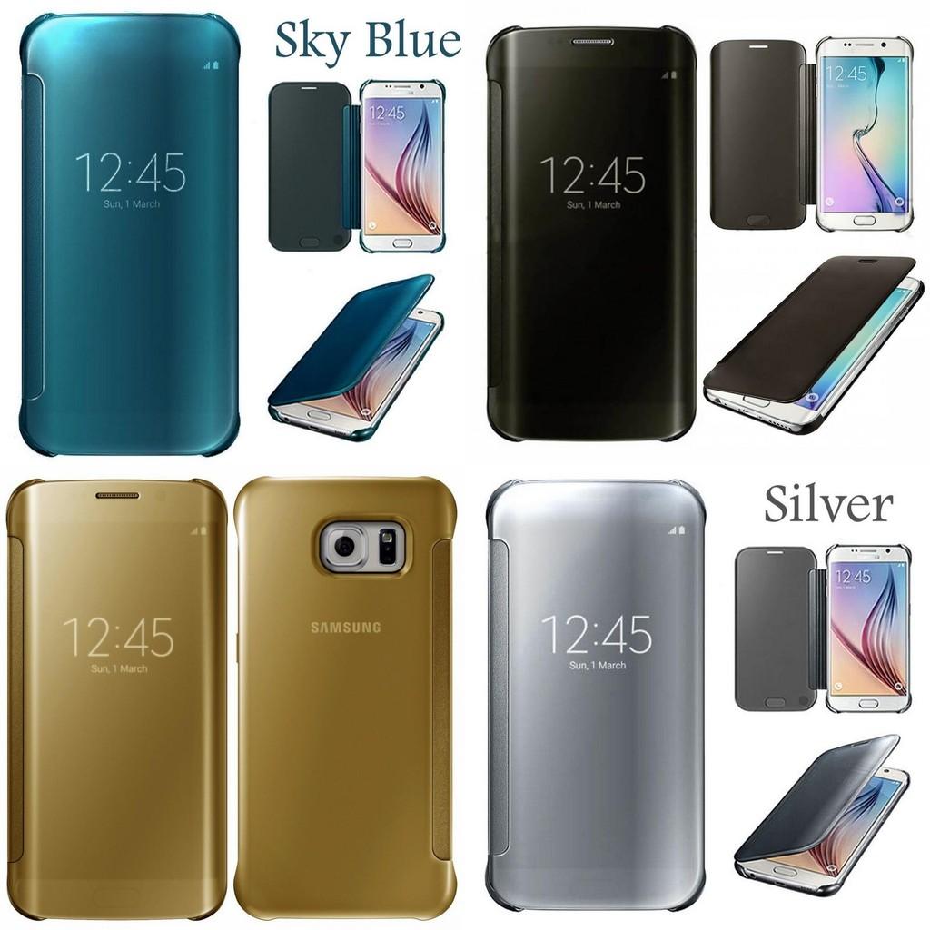 Зеркальная 3D вертикальная подставка, чехол-книжка для телефона Samsung S8/s8 Plus