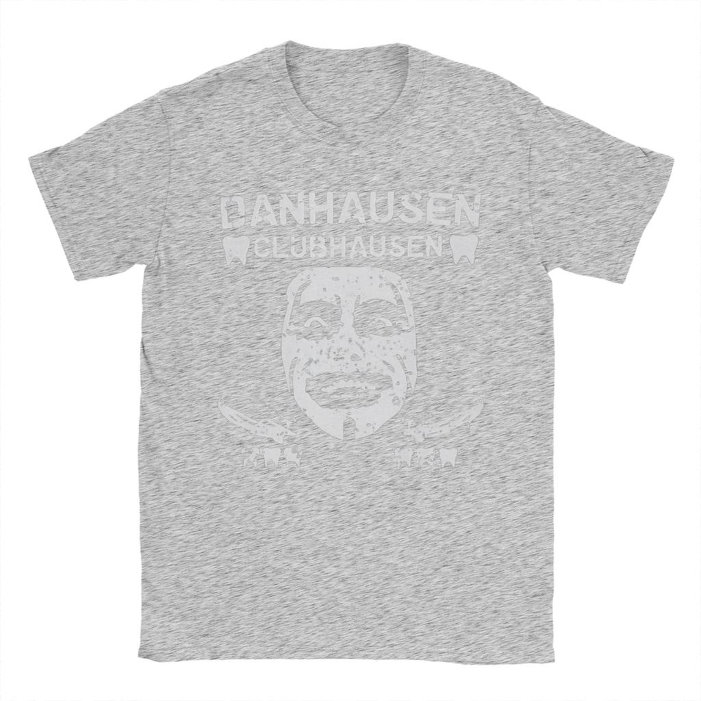 Fashion Danhausen Mask Wrestler T Shirt for Unisex Women Cotton Tshirts Short Sleeve Clothing