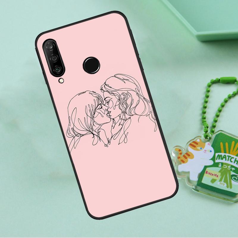 LGBT Gay Lesbian Pride For Huawei Nova 12i 12s 7i 8i 11i 9 10 SE Y90 Y60 Y70 Y72 Y61 Y91 P30 P40 Lite P60 Pro Case