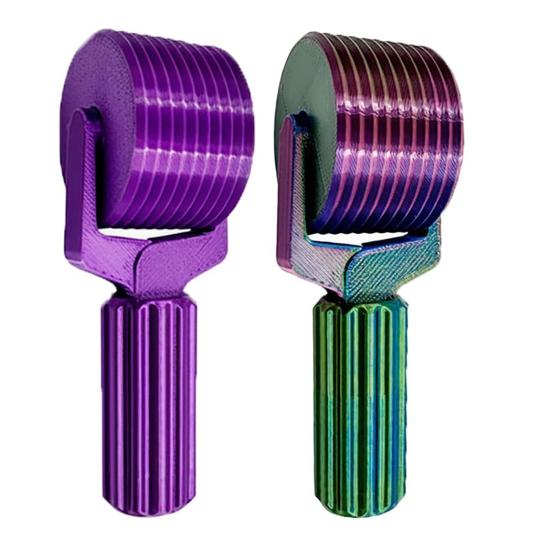 2 шт. Ролик для страз, 3D-печатный ролик для прижимания страз, ручной ролик с удобной ручкой, инструмент для рукоделия для вышивки стразами