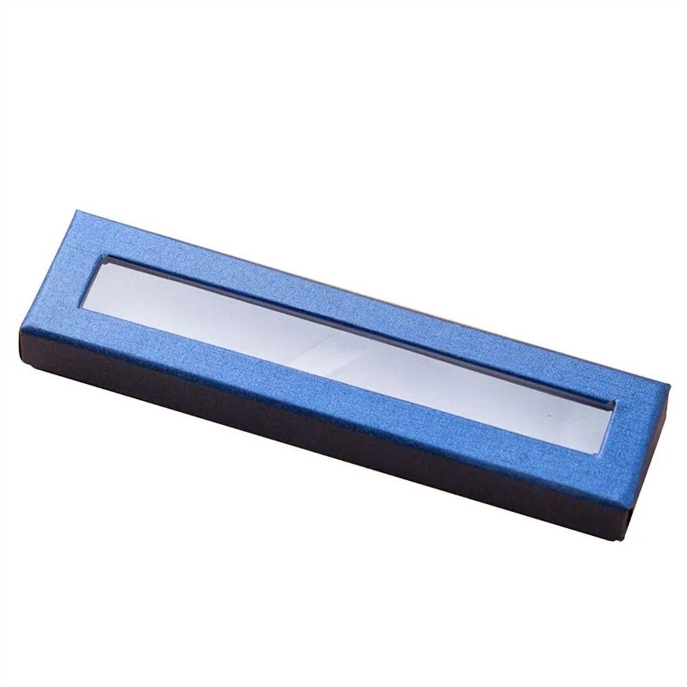 Бумажная коробка Подарочная коробка для ручек Прямоугольный футляр для перьевых ручек Пустая коробка для хранения ручек Друг Студент