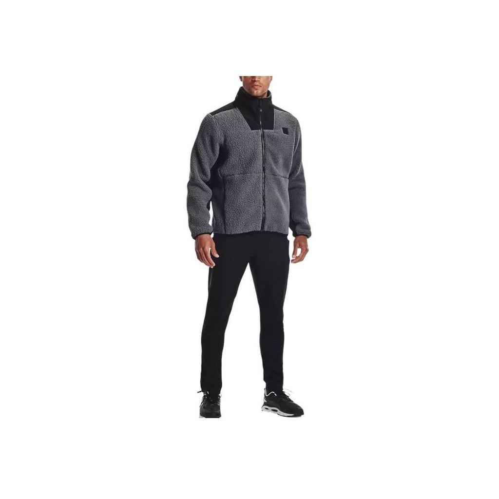 Under Armour Куртка Legacy Sherpa Training Color Block, мужские куртки, серые 1357474-012