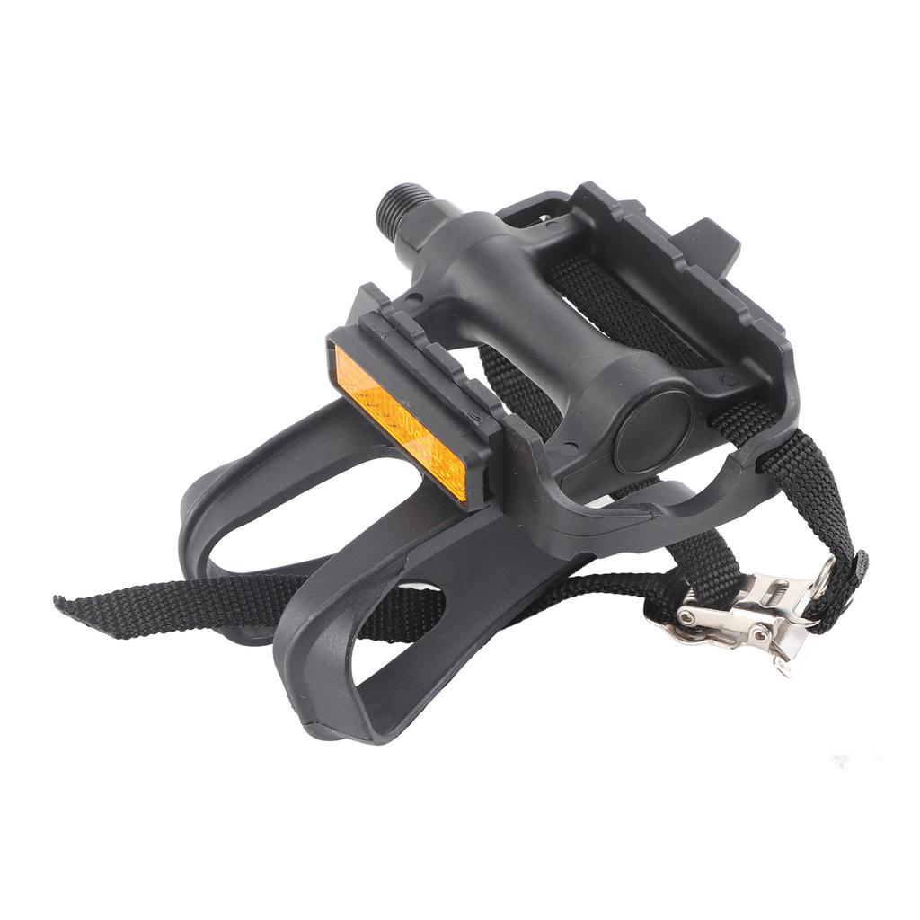 1 Pair Nylon Cycling Pedals Toe Clips Straps for Fixie Mountain Bikes Accessories