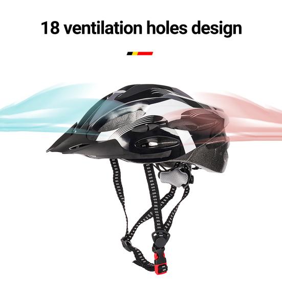 Велосипедный шлем дышащий амортизирующий один размер комфорт с подкладкой козырек шлем для горного велосипеда для мужчин женщин