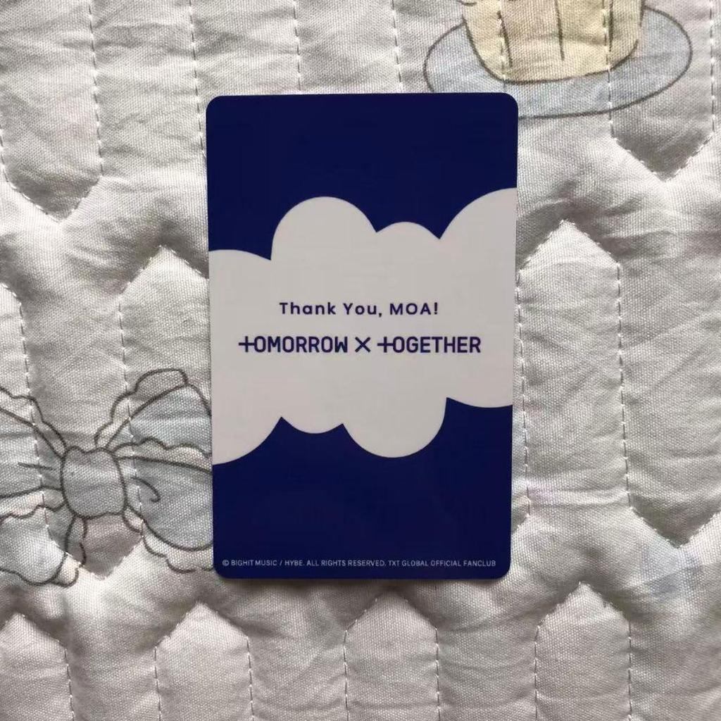 [USED] TXT Happy Together Quiz Bonus Trading Card Taehyung