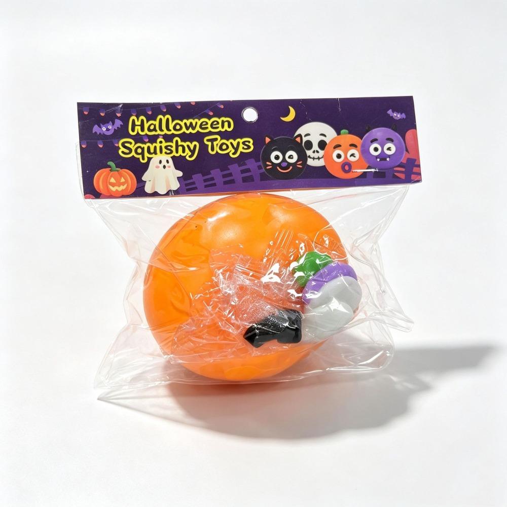 Slow Rebound Halloween Squeeze Toy Dog Face Swap Slow Rebound Toy Halloween Squishy Toy Daily Use