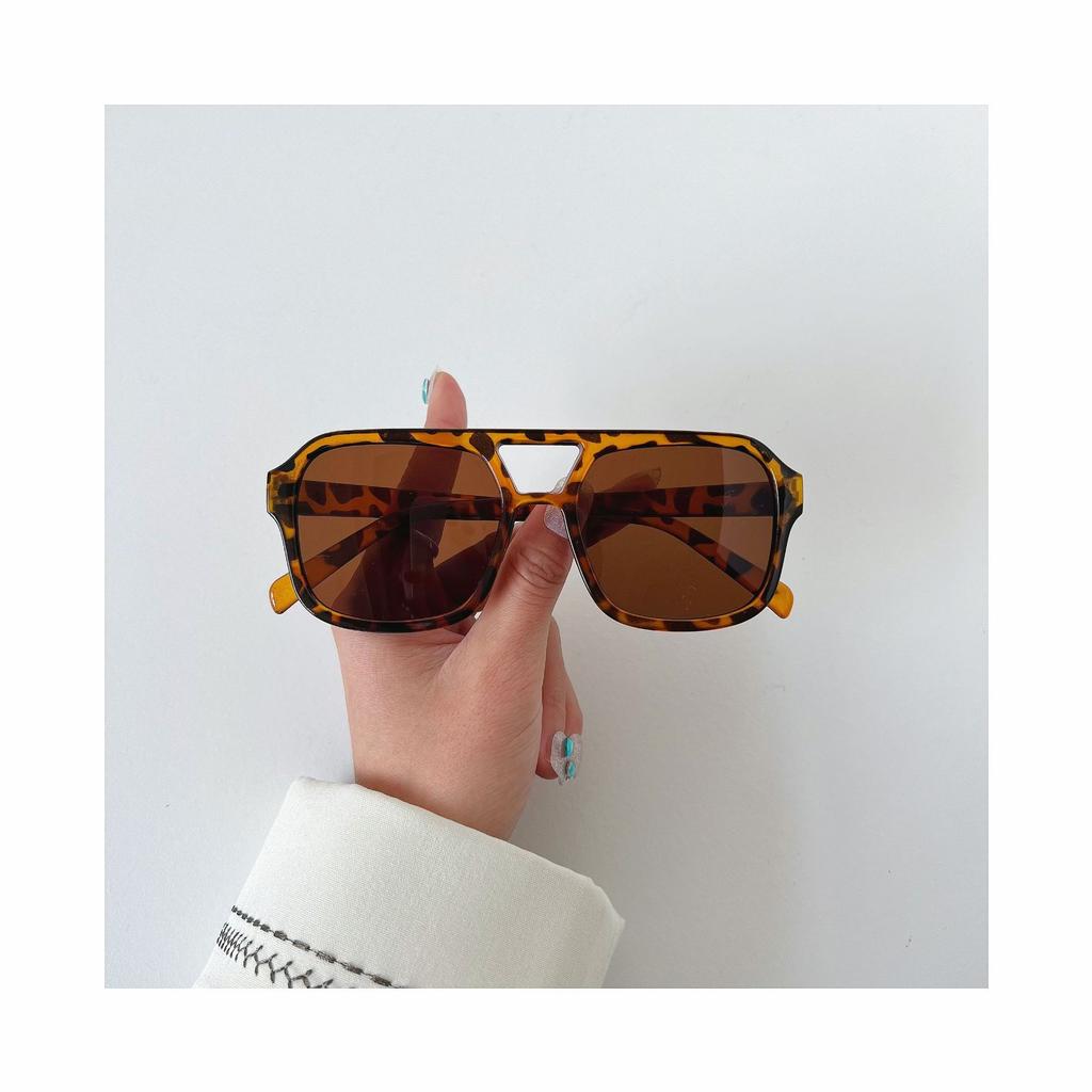 New Large Frame Square Sunglasses gentlemen's Pilot Fashion Sun Glasses gentlemen  Designer Vintage Eyewear UV400 Oculos De Sol