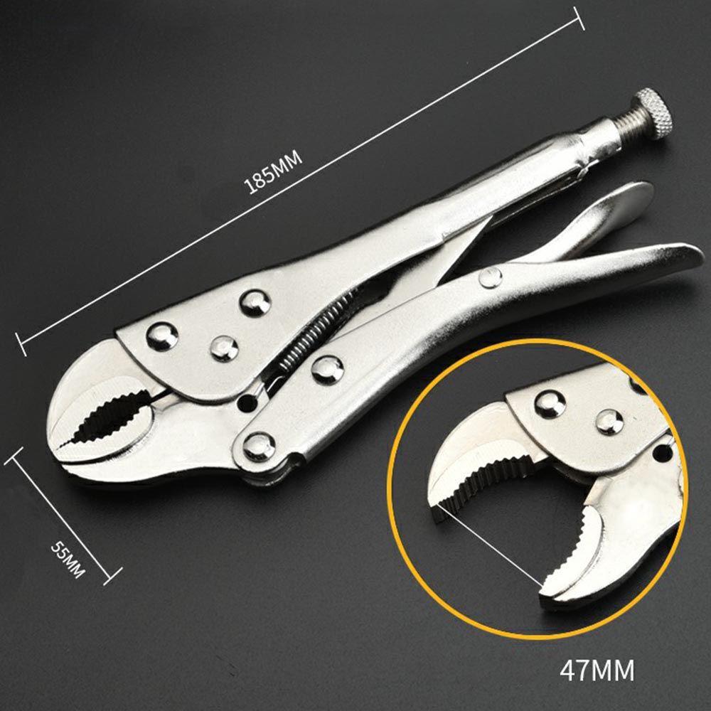 Hardware Multifunctional Clamp Tool Hand Tools Locking Pliers Curved Straight Jaw