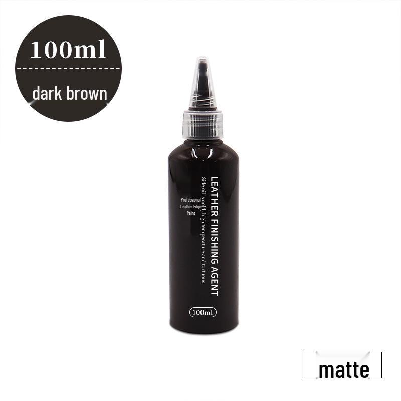Matte Leather Edge Oil 100ml - Belt and Goods Edge Sealer and Treatment
