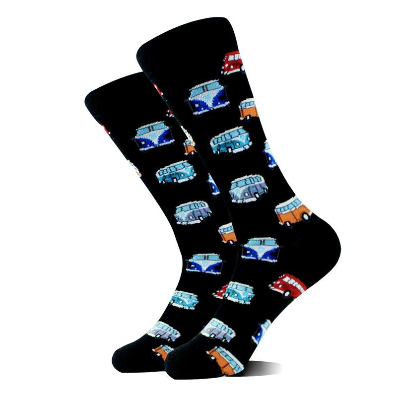 Смешные хлопковые носки для влюбленных, медицинские полицейские животные, модные жаккардовые носки средней длины для пар для мужчин и женщин