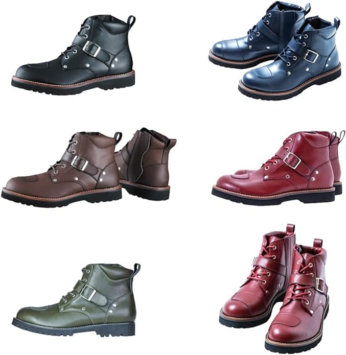 Motorcycle Boots Olive [Nankai Parts] NTB-38