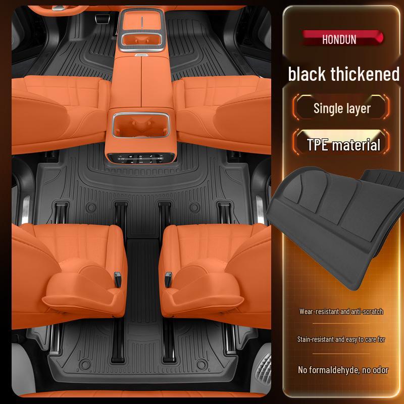 Deep Blue S09 Car Floor Mats TPE2025: Complete Set for Modified Interiors