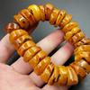 Beauty Earrings Fashion Natural Amber Beeswax Abacus Beaded Bracelet Hand Ornaments Accessory Gift