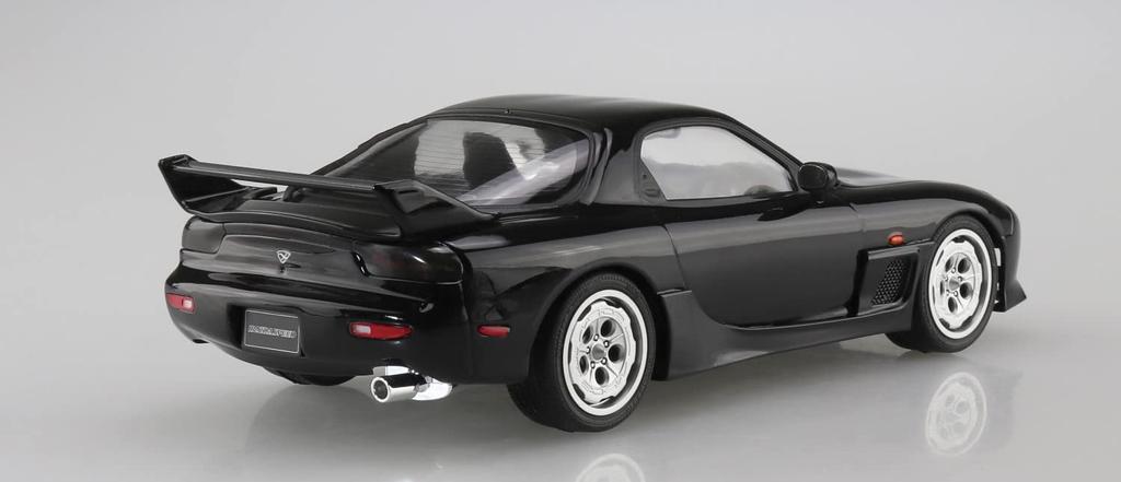 Aoshima Bunka Kyozai Серия 'Тюнингованные Автомобили' № 80 Mazda Mazdaspeed FD3S 1999 Пластиковый Модельный Комплект ООО. (АОСИМА) 1/24 Нет. A-Spec RX-7