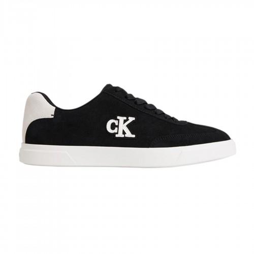 Calvin Klein Mens Suede Low Trainers