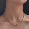 925 серебряных. Круглый коробочка ожерелье