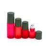 5Pcs ColoredRoller Bottles 1ml 2ml 3ml  Sample Test Roll Essential Oil Vials with Stainlesss Steel Ball