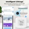 Умный WiFi датчик температуры и влажности Tuya - Беспроводной, удаленный мониторинг с умной связью.