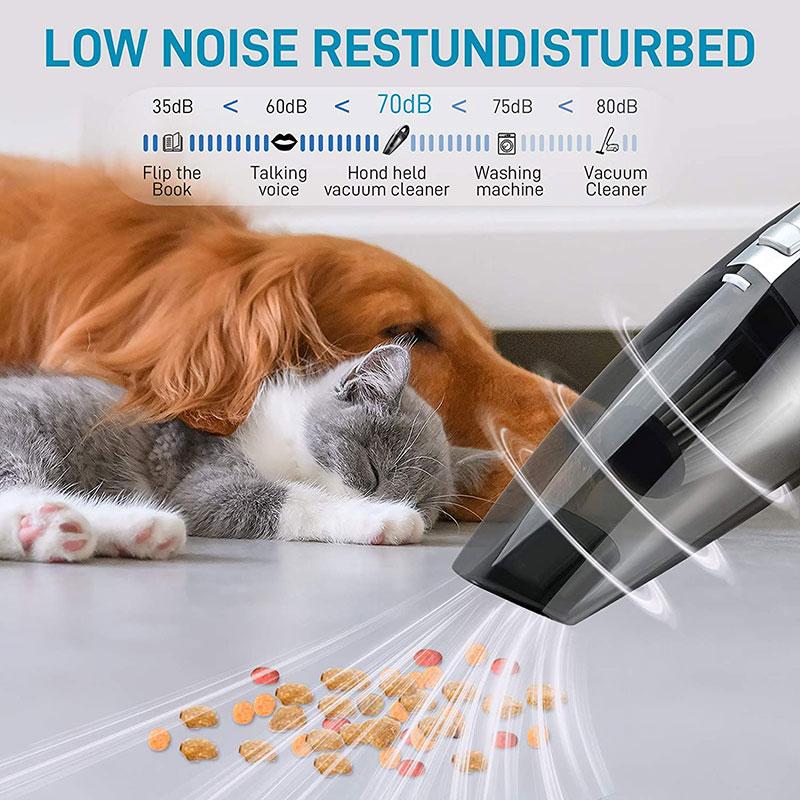 2024 Wireless Handheld Vacuum 8500pa Powerful Cyclone Suction Portable Rechargeable Vacuum Cleaner Charge for Car Home Pet Hair