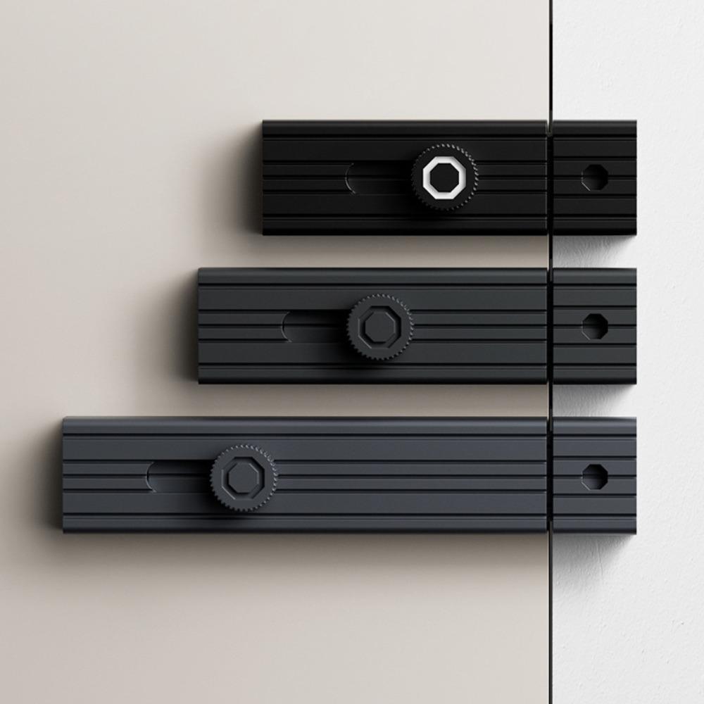 Hardware Luminous Door Buckle Alloy Sliding Door Lock New Door Latch Cabinet