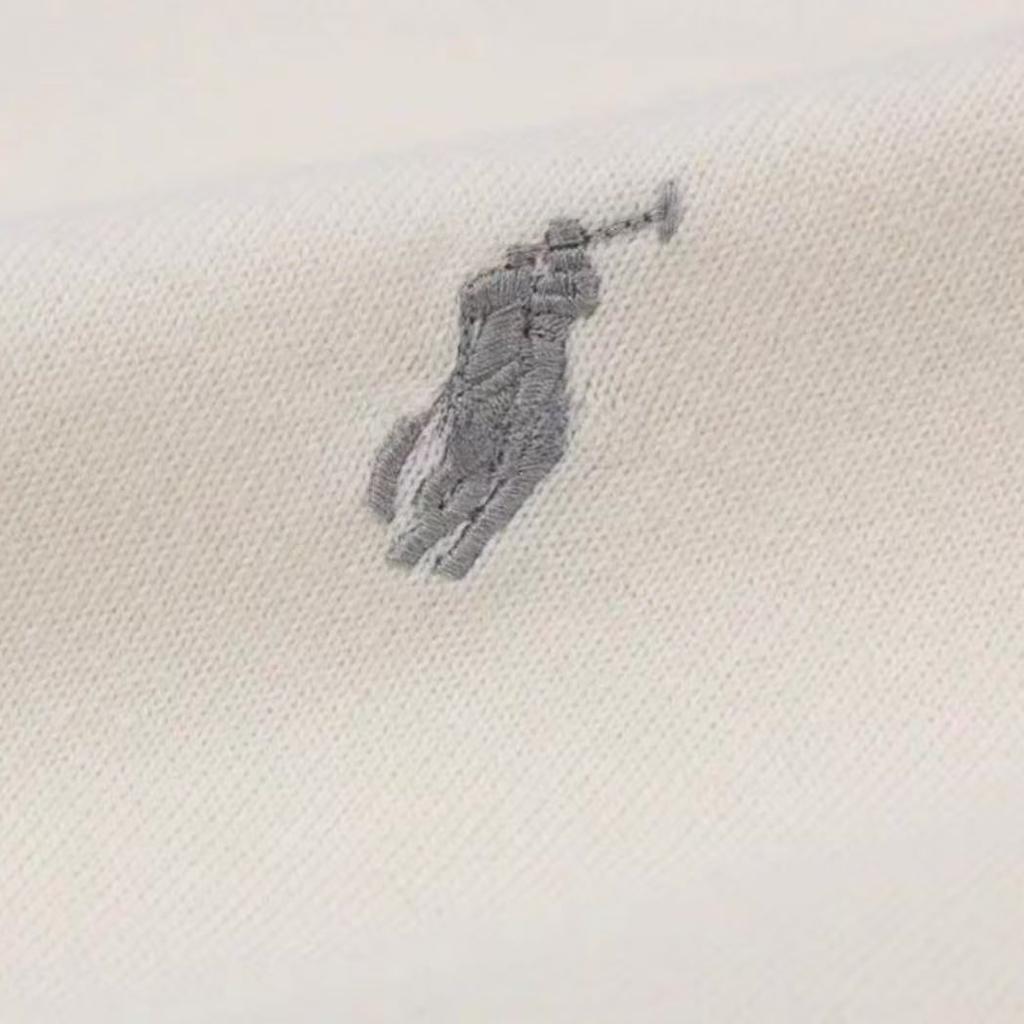 Polo Ralph Lauren SS25 Pony Embroidered Cotton Crew Neck Long Sleeve Knit Sweater Men Sweater Beige 710907256-005