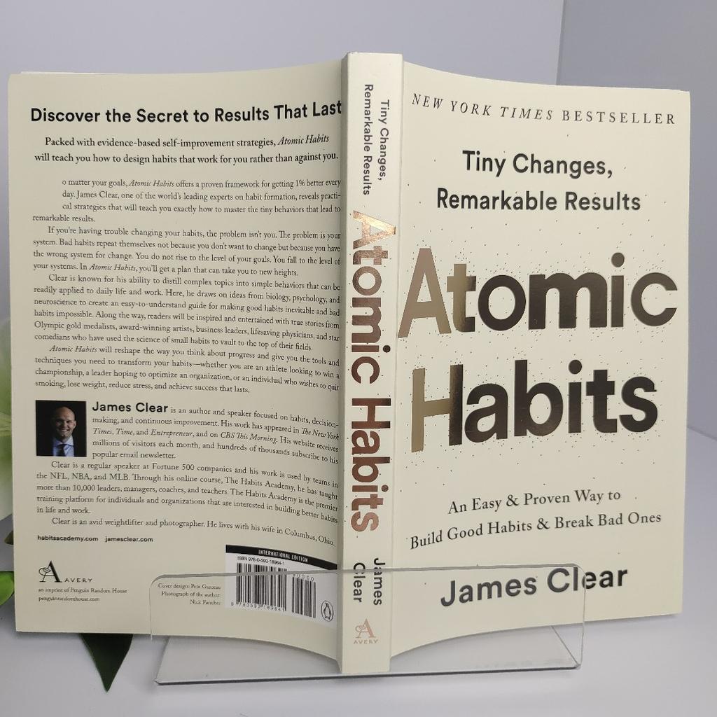 Atomic Habits Hot Stamping Version