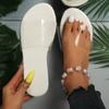 Transparent PVC Summer Slippers Women New Trend Outdoor Flat Sandals Female Flip Flops Ladies Shoes Woman Big Size 36-43