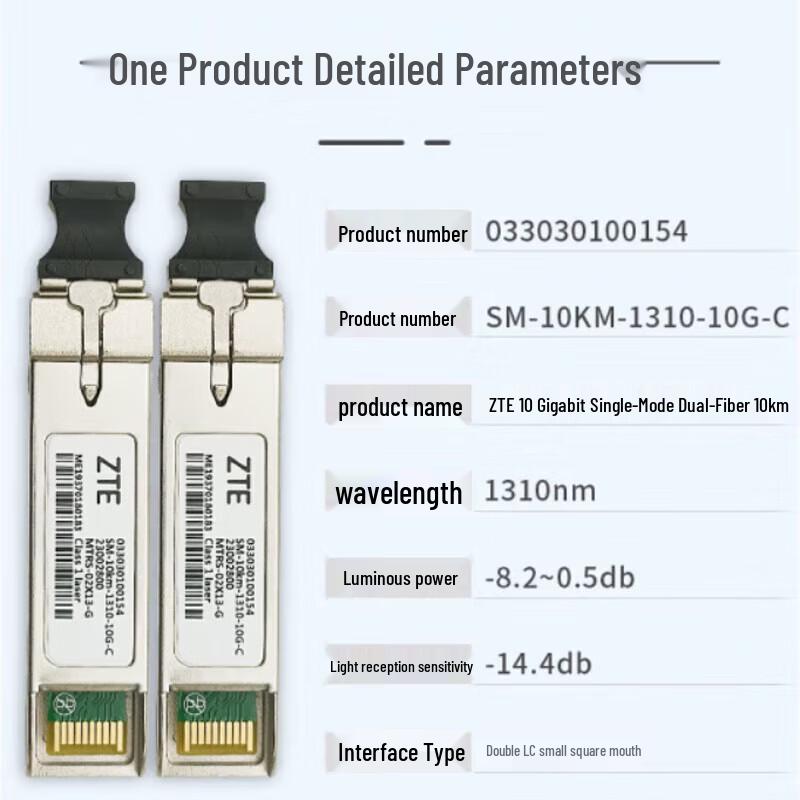 ZTE 1G Copper SFP RJ45 Electrical Module