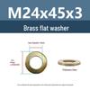 Yigu Durable Brass Flat Washers: M2-M12 Screws
