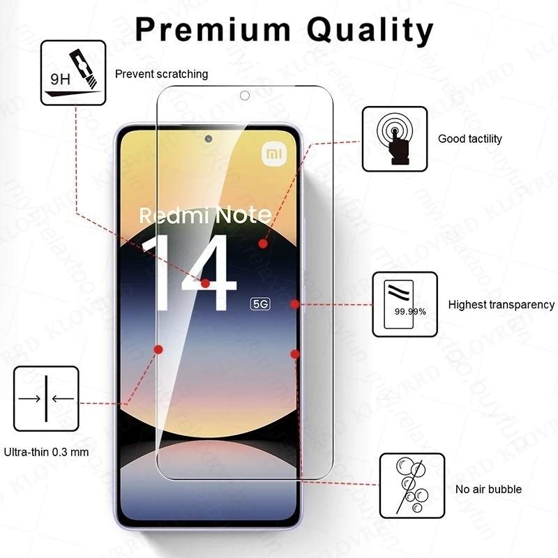 Для Xiaomi Redmi Note14 13 12 11 10 9 8 Pro 15C 14C 13C A5 A3 12s 11S 9s 10s 12C 10 2022 10C 10A 9A 9C5G 9D Защитное закаленное стекло Защитная пленка для экрана