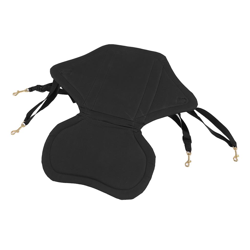 Detachable Adjustable Padded Kayak Seat Canoe Backrest Drifting Cushion with Strap