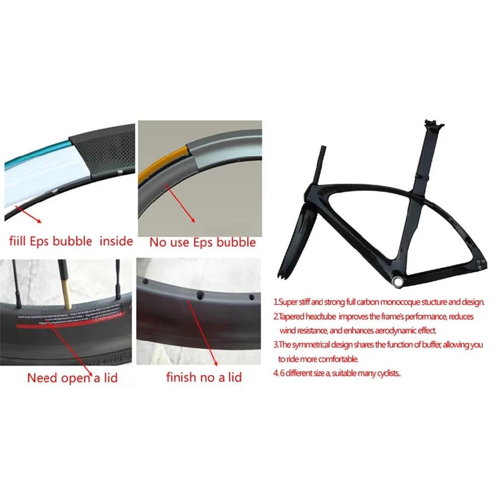 2015 PRO Alu Carbon Wheels Aluminium Clincher 700C Rims Alloy Braking Suface 6Mm Depth 23mm Road/ Track Popular Sell Worldwides